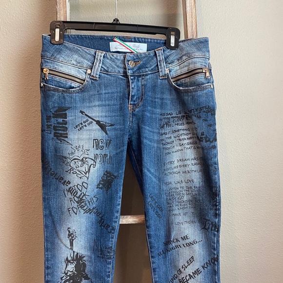 👖🎉 MET 🇮🇹 jeans size 28 - Picture 8 of 10